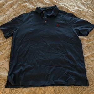 Size large blue polo shirt. Great for spring! Ralph Lauren classic fit.